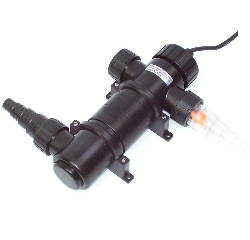 11W UVC Teichfilter Teichklärer Algenvernichter Teichläranlage Koi Wasserklärer