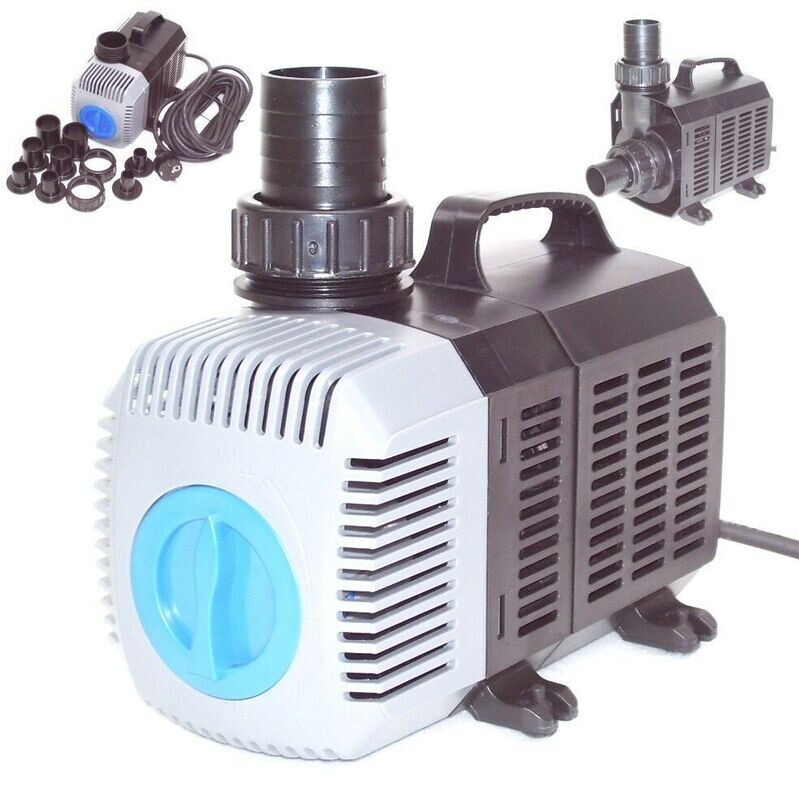 Teichpumpe SuperECO Bachlaufpumpe Filterpumpe Teichfilter Wasser Skimmer Pumpe