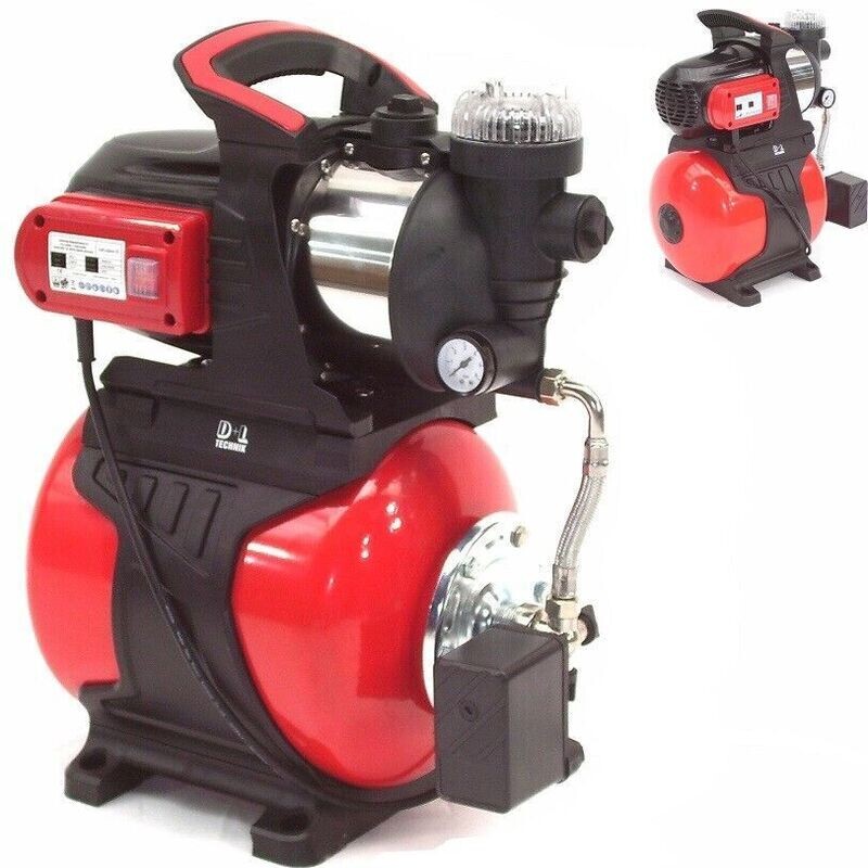 Hauswasserwerk 3600L m Vorfilter Gartenpumpe Wasserpumpe 44332 Pumpe Bewässerung