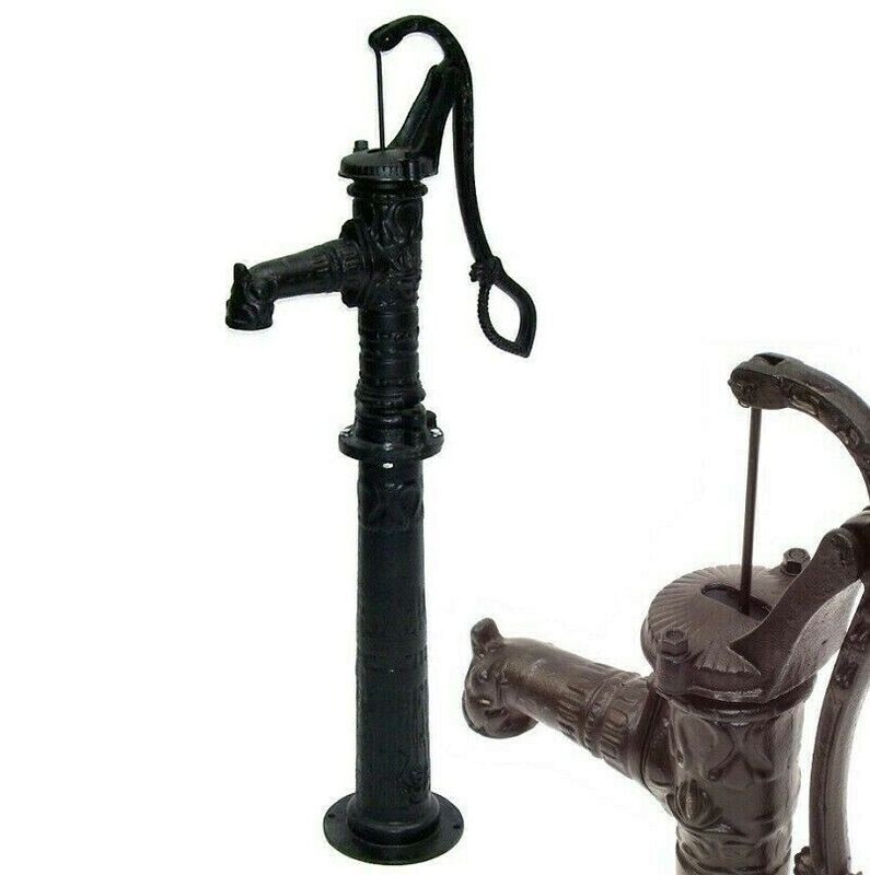 Guss Handschwengelpumpe Schwengelpumpe mit Ständer Wasserpumpe 55910+55911 Guss Handschwengelpumpe Schwengelpumpe mit Ständer Wasserpumpe 55910+55911
