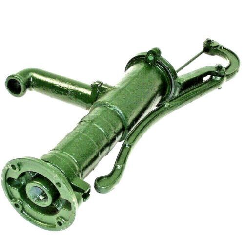 Schwengelpumpe Gusseisen GRÜN Handpumpe 55916 Handschwengelpumpe Gartenpumpe