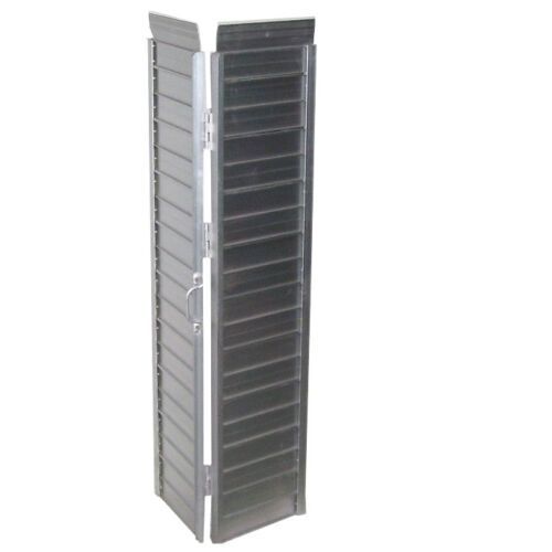Alu Rollstuhlrampe 150cm klappbar Rampe Rollirampe 06146 Auffahrrampe Laderampe