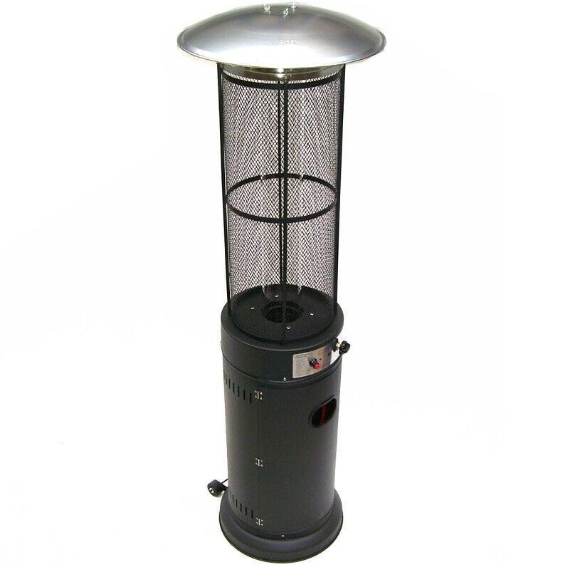 Gasheizer Feuersäule Terrassenheizer 56703 Gas-Heizstrahler 11kw Heizpilz Heizer
