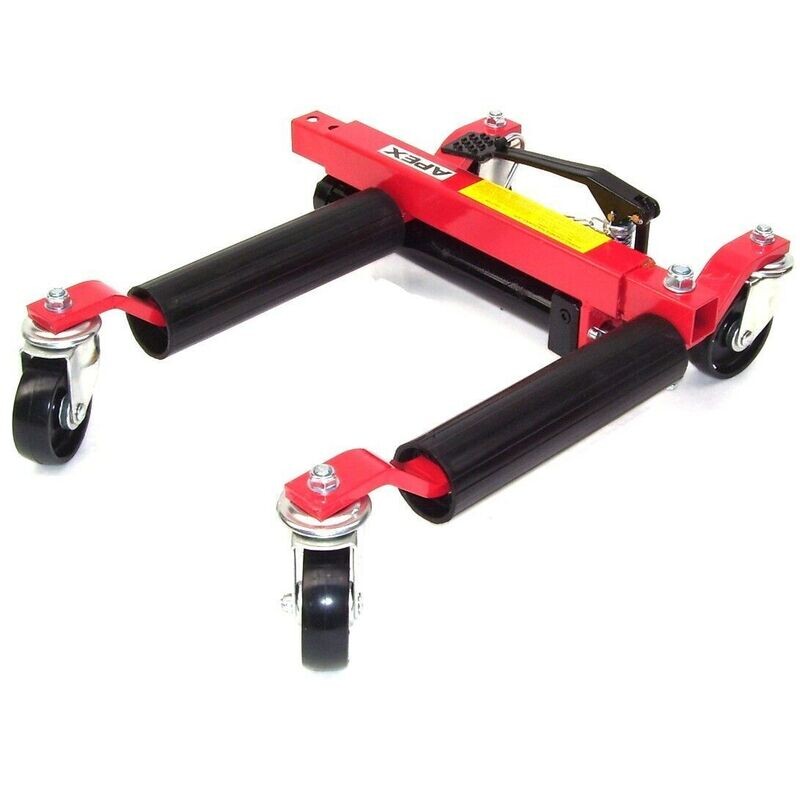 1 x PKW Rangierhilfe 06173 Wagenheber Rangierheber 12" Auto Rangierroller Garage