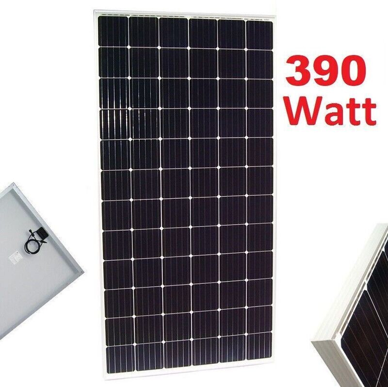 Solarpanel Solarmodul 390W Solarzelle 56422 Solar MONOkristallin Mono
