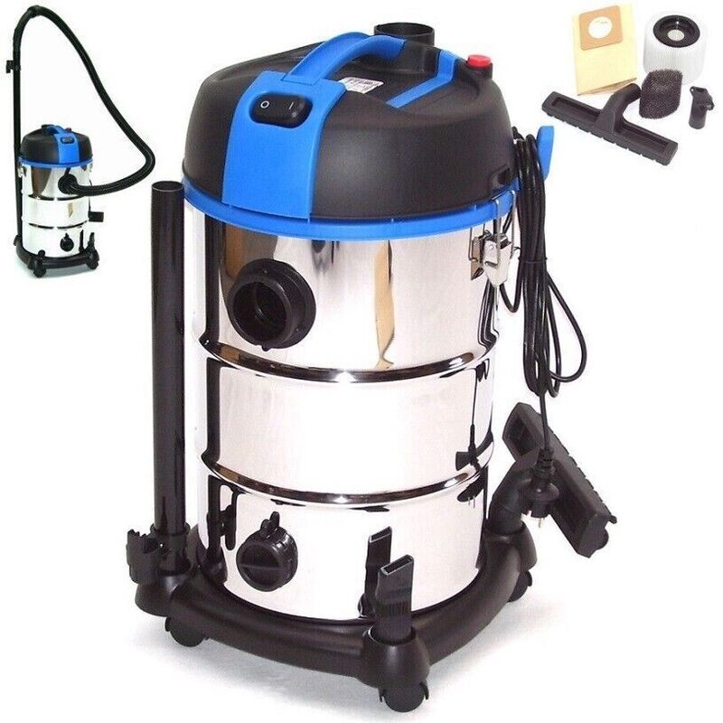 Staubsauger Nass-Trockensauger 30L Industriesauger 56112 Filterreinigung Gebläse