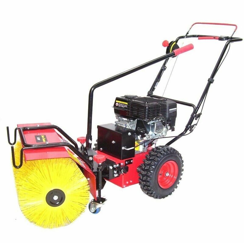 3in1 Kombi Benzin Kehrmaschine Schneefräse 5,5PS Motorbesen 55730 Schneeschieber