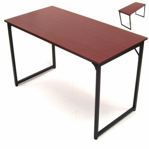 Schreibtisch Computertisch Bürotisch PC Tisch 120x60cm Arbeitszimmer 57056