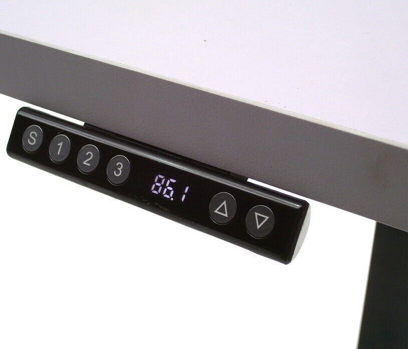 Elektrisch höhenverstellbarer Schreibtisch 120x60 Arbeitstisch 0/03 Tischgestell