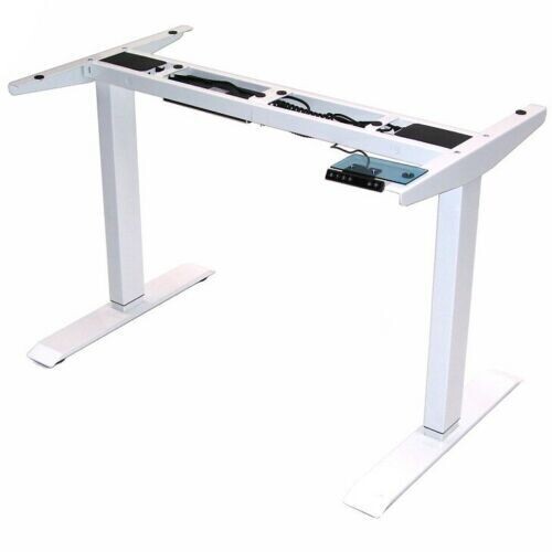 elektr Tischgestell höhenverstellbar Schreibtisch 57001 Arbeitstisch Tisch weiß elektr Tischgestell höhenverstellbar Schreibtisch 57001 Arbeitstisch Tisch weiß