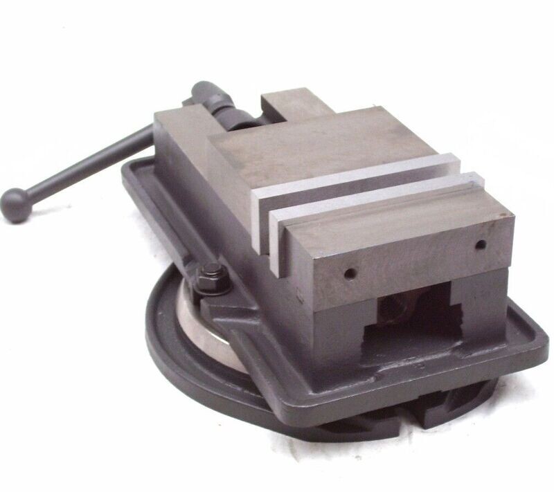 Maschinenschraubstock drehbar QM 160mm 6 Maschinenschraubstock drehbar QM 160mm 6" Niederzug Schraubstock 55527