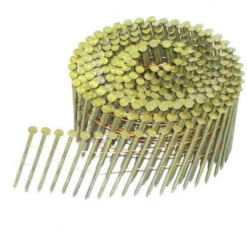 Druckluftnagler 5000 Coilnägel 16°, 2,8x70 NK Ring drahtverb Nägel gerillt 55421