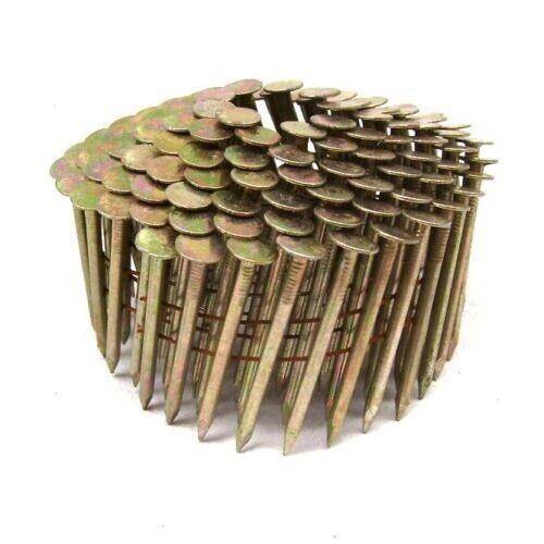 7200 Dachpappnägel Pappnägel 3,1x45 mm gerillt verzinkt Coil Ring drahtverbunden