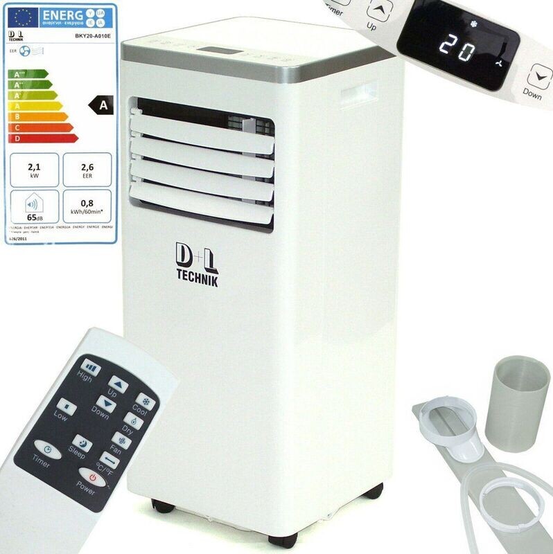 Mobile Klimaanlage 7000 BTU 2,1kW 5in1 EEK A 56185 Mobile Klimaanlage 7000 BTU 2,1kW 5in1 EEK A 56185