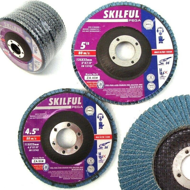 20x Fächerscheibe 125mm
