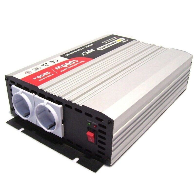 Spannungswandler 12V 1000W 2000W Stromwandler Solar Hi Wechselrichter 06180