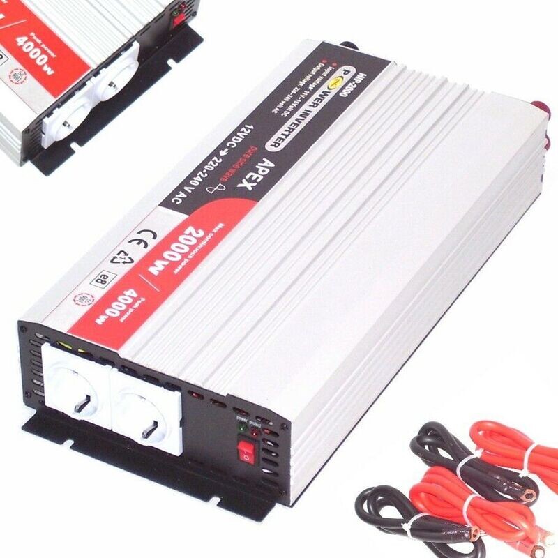 Sinus Spannungswandler Wechselrichter 06189 HIP 2000W 12V 4000W 06189