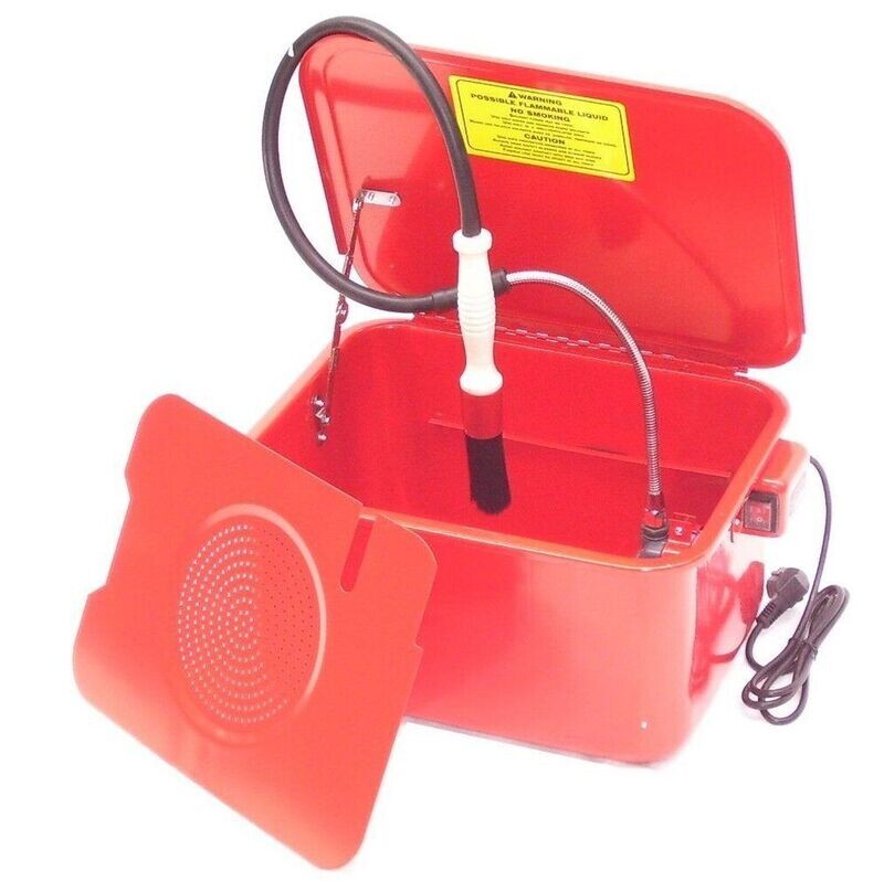 TEILEWASCHGERÄT 13 L mit Pumpe und Waschpinsel 07054 TEILEWASCHGERÄT 13 L mit Pumpe und Waschpinsel 07054