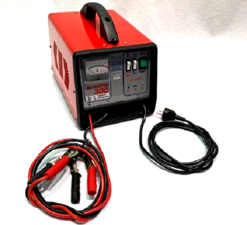 Batterieladegerät + Portable Auto Starter 12V AUTOSTAR 300 Ladegerät 03398