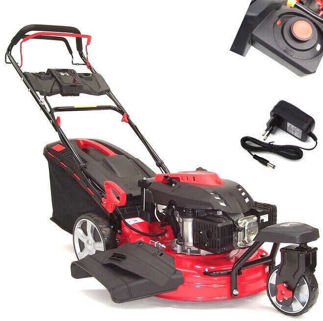 Benzin Rasenmäher 53cm Trike E-Start Rad-Antrieb Akku Elektrostart 3-Rad 55824 Benzin Rasenmäher 53cm Trike E-Start Rad-Antrieb Akku Elektrostart 3-Rad 55824