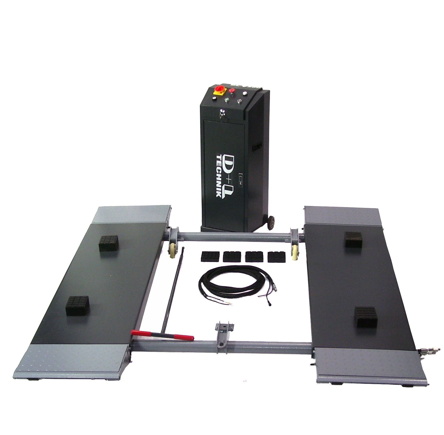 Mobile Scherenhebebühne 3500 kg Kurzhub Bühne Hebebühne 3 t Reifendienst 06303