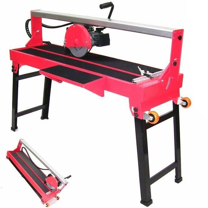 Fliesenschneider 1200mm Fliesentrenner 56075 Fliesensäge Nassschneider 1,20m