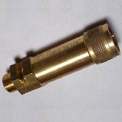 TÜV Sicherheitsventil 11 bar Überdruckventil Kompressor Ventil 1/4" Außengewinde