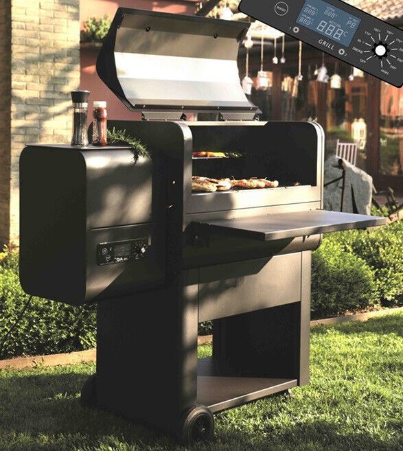 Pelletgrill XXL Pellet Grill Räuchergrill Smoker Temperaturregler BBQ 56304 Pelletgrill XXL Pellet Grill Räuchergrill Smoker Temperaturregler BBQ 56304
