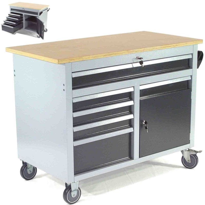 XL Werkstattwagen mobile Werkbank 06279 XL Werkstattwagen mobile Werkbank 06279