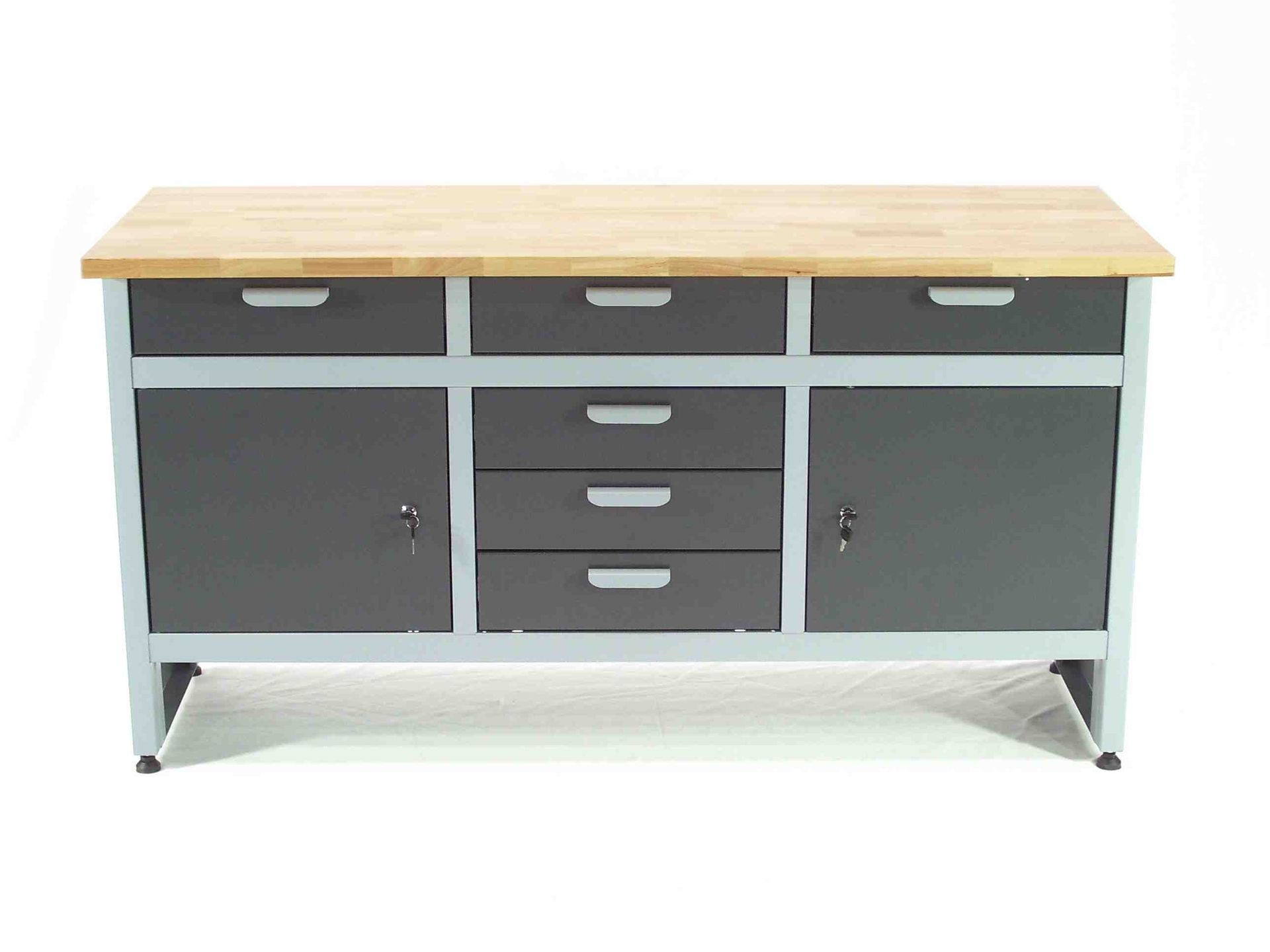 Werkbank Werktisch 6 Schubladen Montagewerkbank 06277