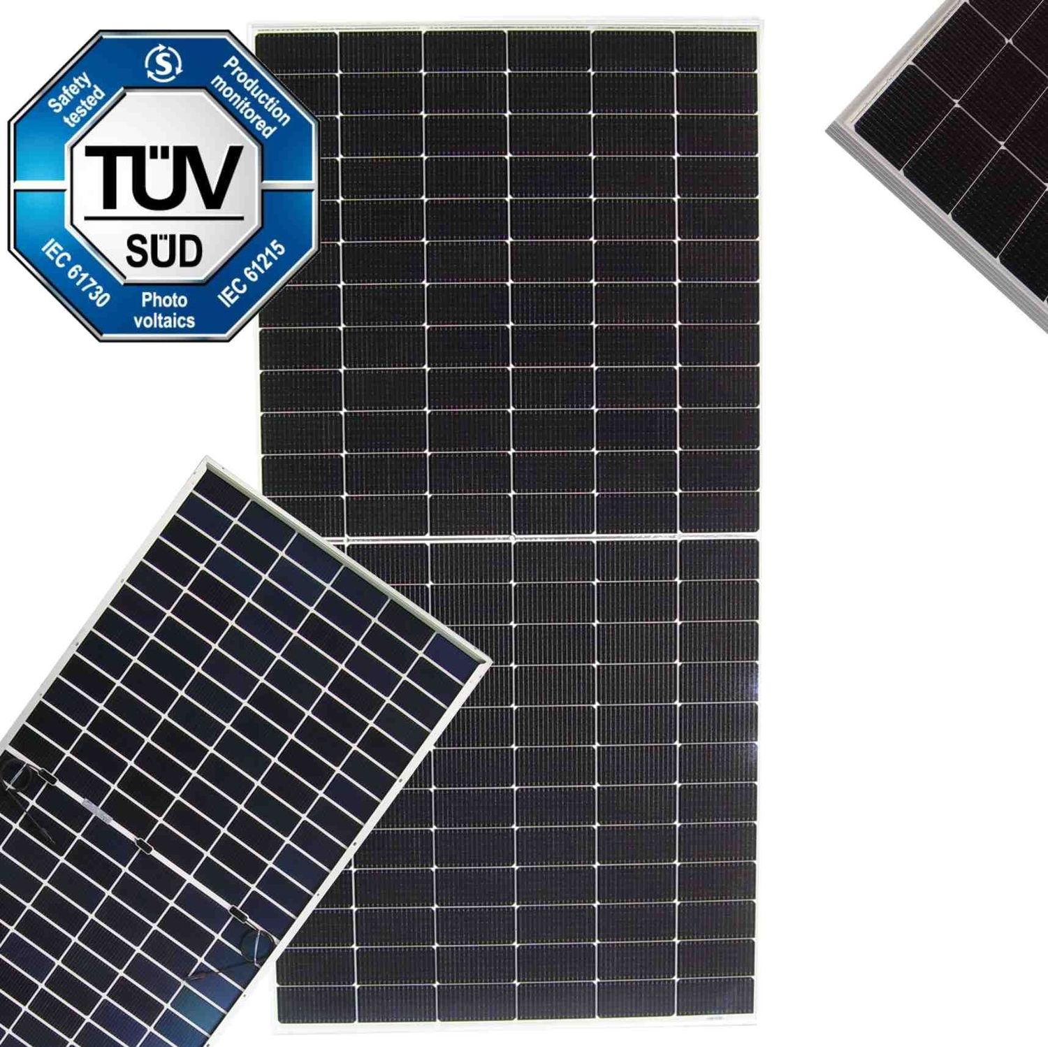 Solarpanel Solarmodul 600W - 2400W Bifazial Solarzelle 66427
