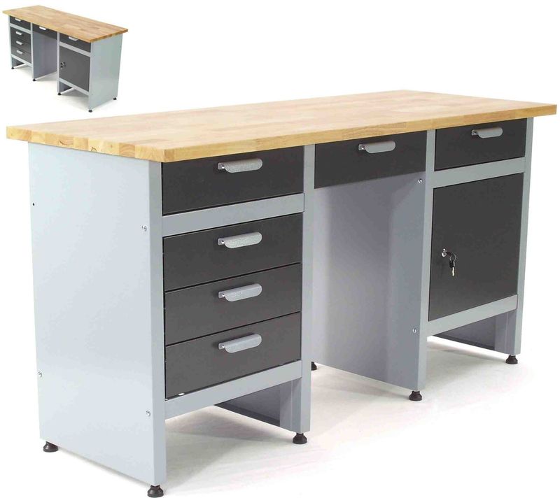 Werkbank Werktisch 6 Schubladen Montagewerkbank 06276 Werkbank Werktisch 6 Schubladen Montagewerkbank 06276