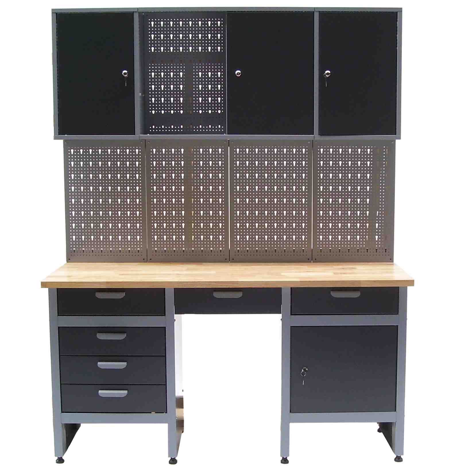 Werkstatt Combi-Set Werkbank 06276 + Werkzeugwand 06278