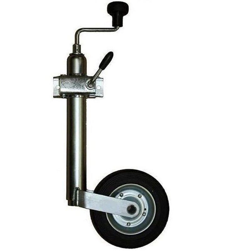 Anhänger Stützrad 48mm mit Klemmhalter 150kg 200x46 TB001 Anhänger Stützrad 48mm mit Klemmhalter 150kg 200x46 TB001