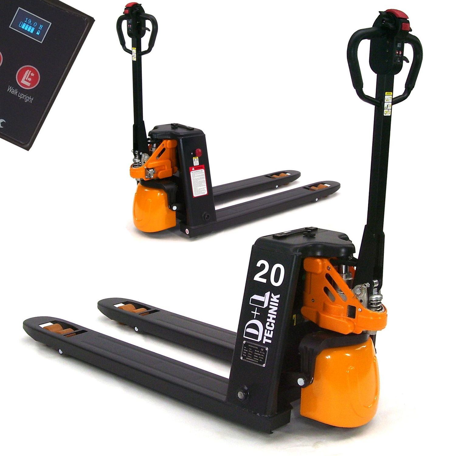 Elektro Hubwagen 48V Gabelhubwagen Li-Ion Akku 2000kg  57131