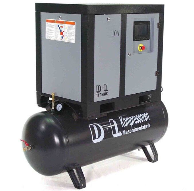 Schraubenkompressor Schraubenverdichter 950/10/150 7,5kW Kompressor 950L 10 bar