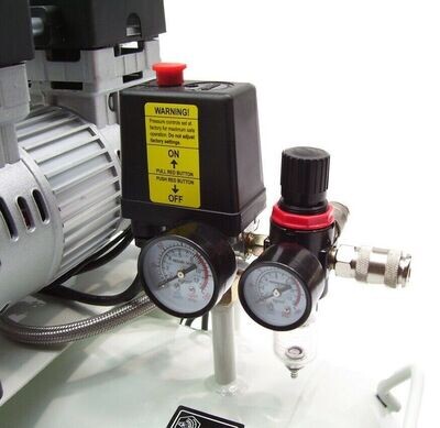 Implotex Flüsterkompressor 1500W, 18L, 2 PS – 60 Produktbild-Vorschau 4