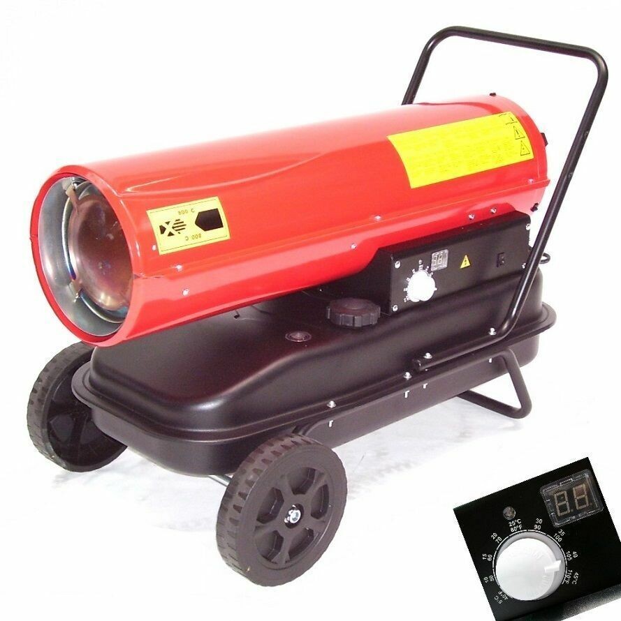 30kW Heizkanone Digital Bauheizer 55437 Diesel Heizung Ölheizgerät Bautrockner 30kW Heizkanone Digital Bauheizer 55437 Diesel Heizung Ölheizgerät Bautrockner