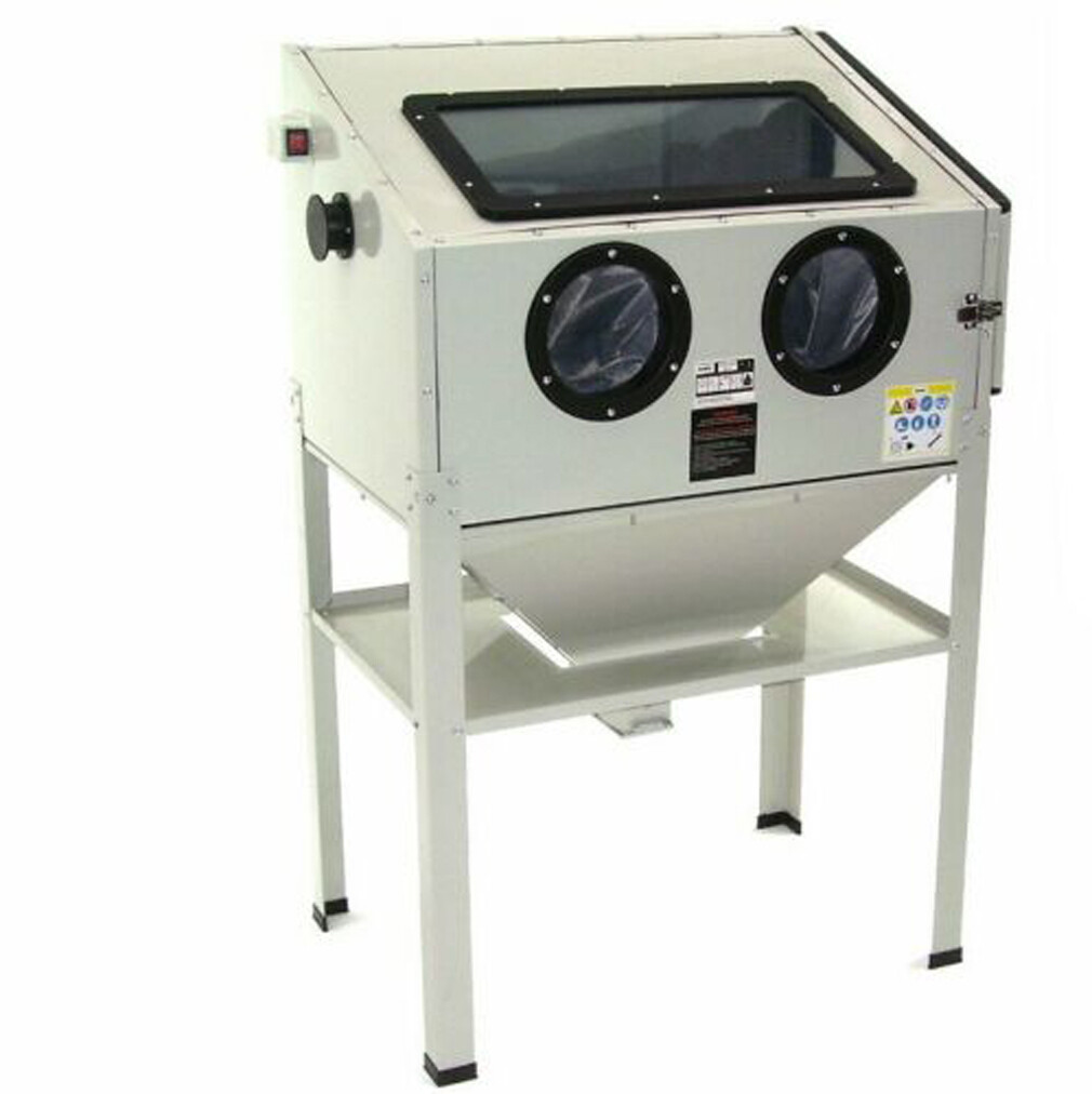 Sandstrahlkabine SBC 220 inkl. Sandstrahlpisole und 4 Düsen