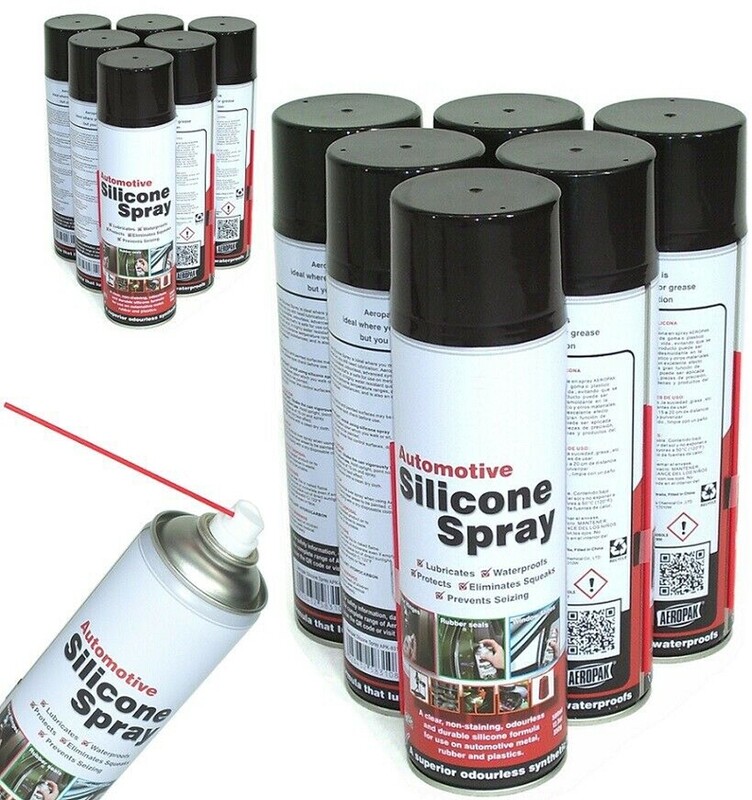 12 x 500ml Silikonspray Sprühdose Trenn- und Pflegemittel Schmierstoff Gleitmitte 12798 Spraydose 12 x 500ml Silikonspray Sprühdose Trenn- und Pflegemittel Schmierstoff Gleitmitte 12798 Spraydose