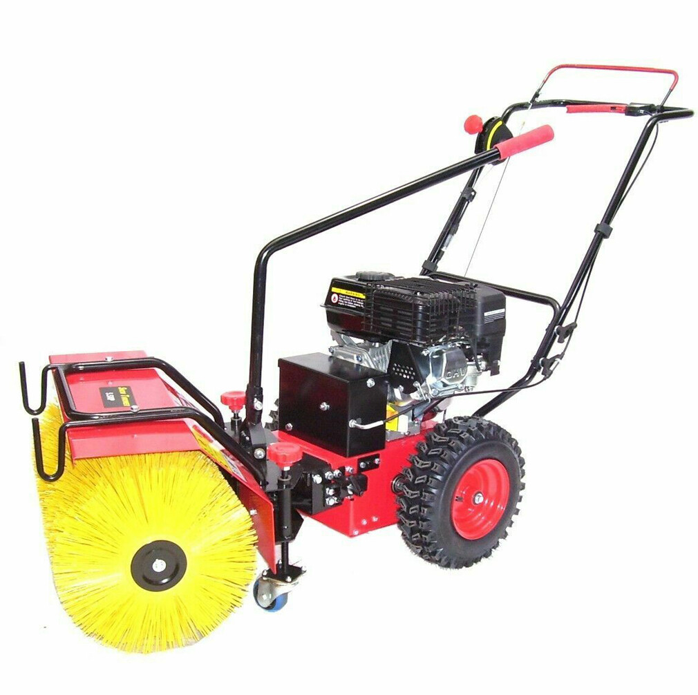 3 in1 Kombi Benzin Kehrmaschine Schneefräse Schneeschieber 5,5PS 55730