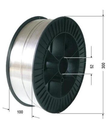 1 Rolle Aluminium Schweißdraht 1,0 mm ALMG5 7Kg 1 Rolle Aluminium Schweißdraht 1,0 mm ALMG5 7Kg