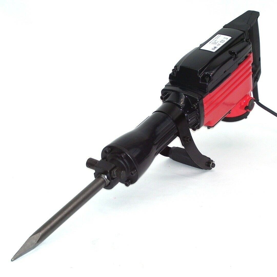 Abbruchhammer 1850 W Meißelhammer Schlaghammer Stemmhammer inkl. Spitzmeißel Flachmeißel & Koffer 55333 Abbruchhammer 1850 W Meißelhammer Schlaghammer Stemmhammer inkl. Spitzmeißel Flachmeißel & Koffer 55333