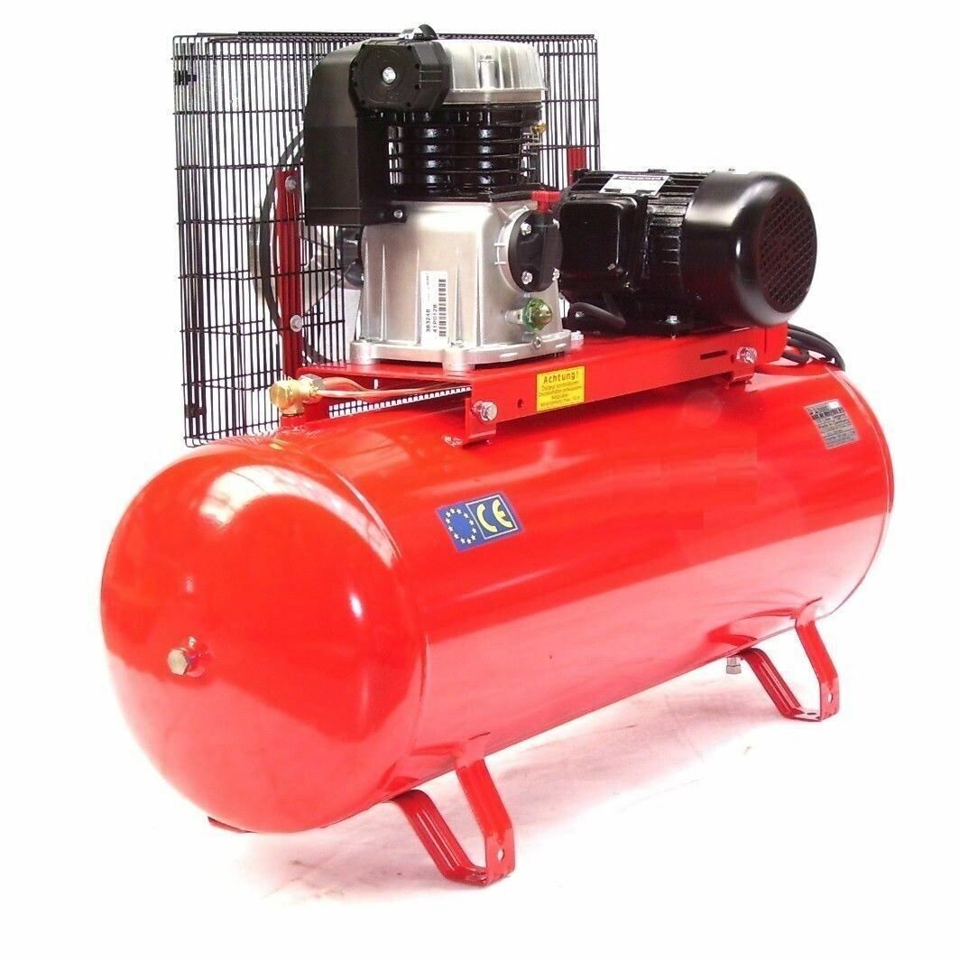 Werkstattkompressor 400V Druckluft Kompressor 600/11/500D Kolbenkompressor 600L Werkstattkompressor 400V Druckluft Kompressor 600/11/500D Kolbenkompressor 600L