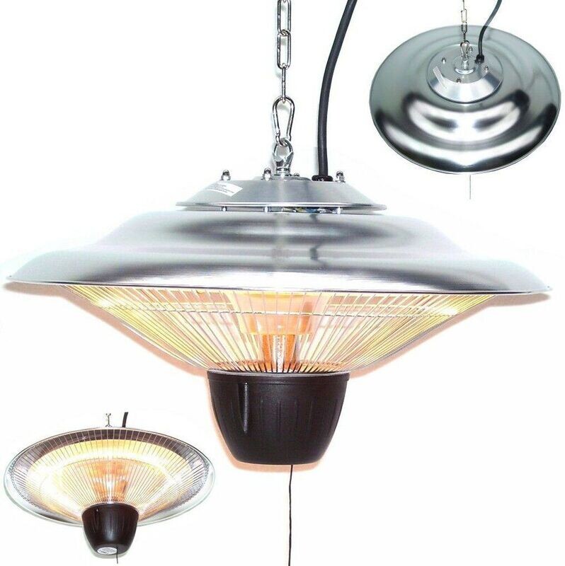 Deckenheizstrahler 1500W Heizpilz Heizstrahler Terrassenheizstrahler Infrarot Heizgerät Heizpilz 55218