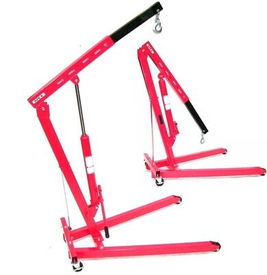 Werkstattkran 500kg Motorheber 06191 Motorkran Getriebekran Faulenzer