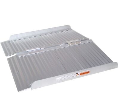 Alu Rollstuhlrampe 60cm klappbar Rollirampe 06144 Auffahrrampe Türschwellenrampe