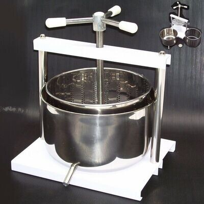 EDELSTAHL VA Beerenpresse Saftpresse 55318 Weinpresse 12L Apfelpresse Obstpresse EDELSTAHL VA Beerenpresse Saftpresse 55318 Weinpresse 12L Apfelpresse Obstpresse