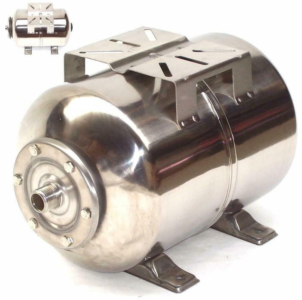 VA Edelstahl Membrankessel 24L  44330