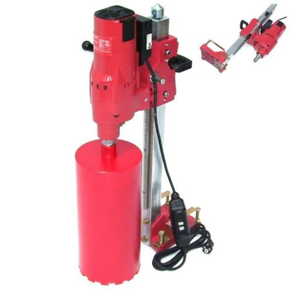KERNBOHRGERÄT KERNBOHRMASCHINE KERNBOHRER 3650W BOHRKRONE 205mm 55825